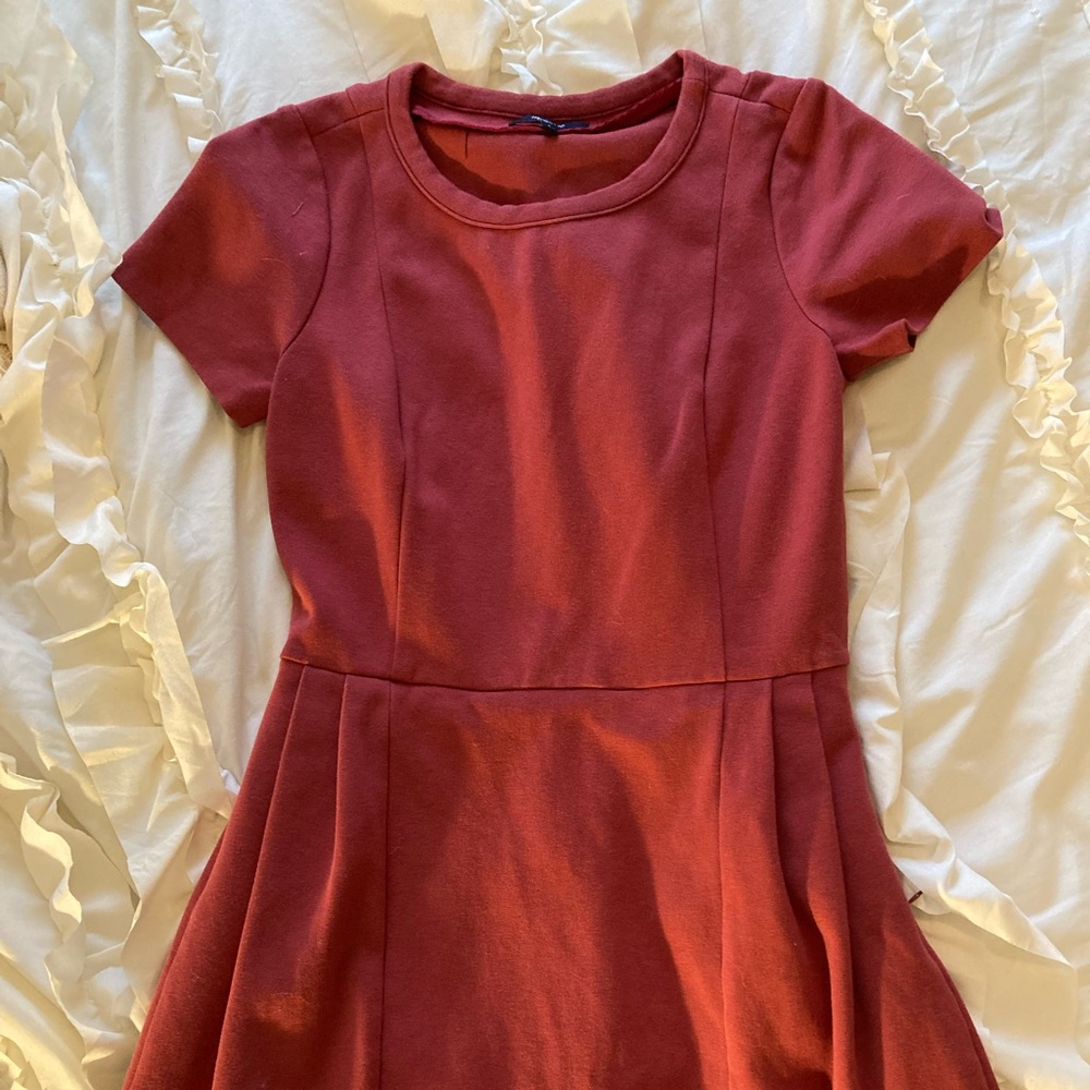 Madewell short sleeve dress with pockets